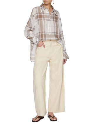 模特儿示范图 - 点击放大 - EDITION - Long Sleeve Chequered Shirt