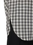  - EDITION - Chequered Curved Hem Shirt