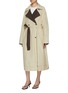 细节 - 点击放大 - EDITION - Reversible Two Tone Cotton Silk Trench Coat