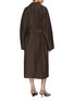 背面 - 点击放大 - EDITION - Reversible Two Tone Cotton Silk Trench Coat