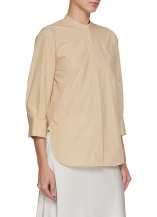 细节 - 点击放大 - EDITION - Convertible Sleeves Cotton Shirt