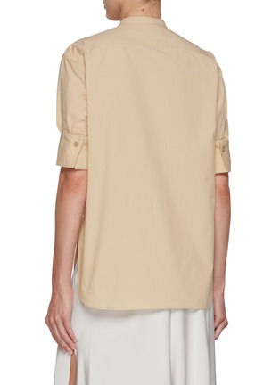 背面 - 点击放大 - EDITION - Convertible Sleeves Cotton Shirt