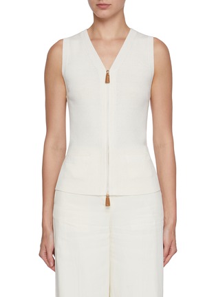 首图 - 点击放大 - EDITION - Zip Up Knit Gilet