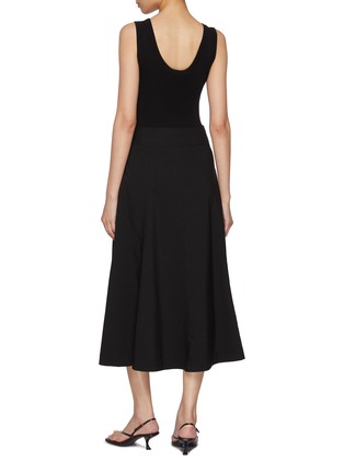 背面 - 点击放大 - EDITION - Sleeveless Ribbed Flared Dress