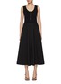 首图 - 点击放大 - EDITION - Sleeveless Ribbed Flared Dress