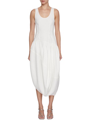 首图 - 点击放大 - EDITION - Buckle Back Sleeveless Balloon Dress
