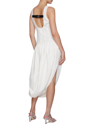 模特儿示范图 - 点击放大 - EDITION - Buckle Back Sleeveless Balloon Dress