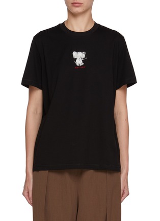 首图 - 点击放大 - EDITION - Elephant Graphic Cotton T-Shirt