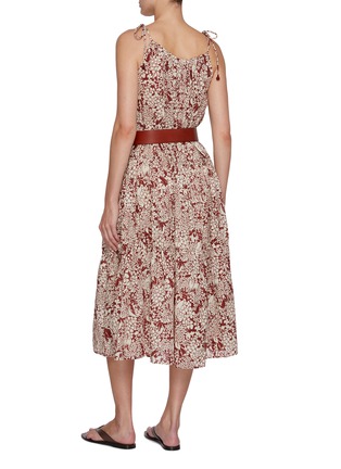 背面 - 点击放大 - EDITION - Floral Cotton Sleeveless Dress