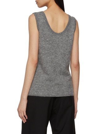 背面 - 点击放大 - EDITION - Scoop Neck Cotton Wool Fleece Vest