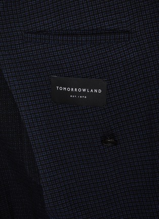  - TOMORROWLAND - Double Breasted Wool Blend Blazer