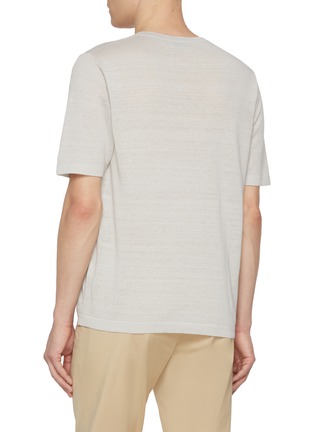 背面 - 点击放大 - TOMORROWLAND - Crewneck Linen Sweater