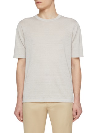 首图 - 点击放大 - TOMORROWLAND - Crewneck Linen Sweater