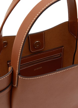 细节 - 点击放大 - JOY GRYSON - Medium Vase Leather Tote Bag