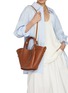 正面 -点击放大 - JOY GRYSON - Medium Vase Leather Tote Bag