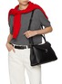 模特儿示范图 - 点击放大 - JOY GRYSON - Medium Jupiter Leather Satchel Bag