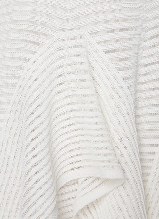  - ALAÏA - 荷叶边纹理连衣裙