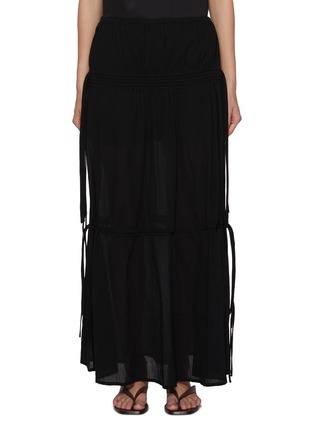 首图 - 点击放大 - TOTEME - Drawstring Maxi Skirt