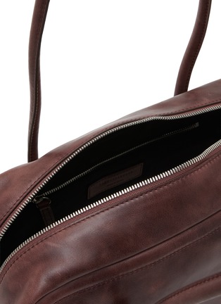 细节 - 点击放大 - MARGESHERWOOD - Soft Boston Leather Top Handle Bag