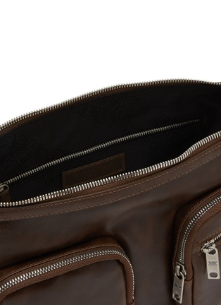 细节 - 点击放大 - MARGESHERWOOD - Outpocket Leather Hobo Bag
