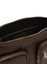 细节 - 点击放大 - MARGESHERWOOD - Outpocket Leather Hobo Bag
