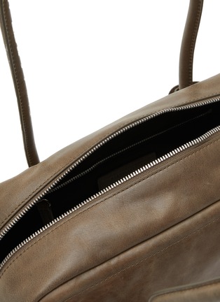 细节 - 点击放大 - MARGESHERWOOD - Soft Boston Leather Top Handle Bag