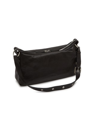 细节 - 点击放大 - MARGESHERWOOD - Outpocket Washed Leather Hobo Bag
