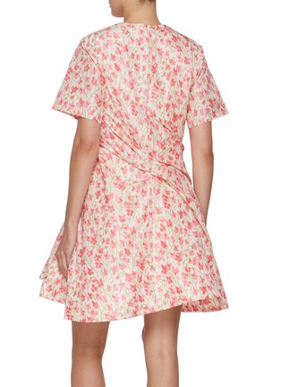 背面 - 点击放大 - LOEWE - Floral Twisted Dress