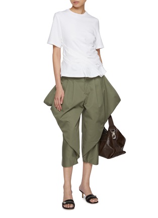 模特儿示范图 - 点击放大 - LOEWE - Folded Front Panel Pants