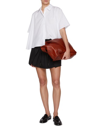 模特儿示范图 - 点击放大 - LOEWE - Trapeze Cotton Shirt