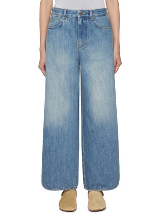 首图 - 点击放大 - LOEWE - Wide Leg Medium Wash Jeans