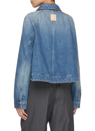 背面 - 点击放大 - LOEWE - Trapeze Medium Wash Denim Jacket