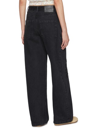 背面 - 点击放大 - LOEWE - Anagram Embroidered Dark Wash Jeans