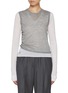 首图 - 点击放大 - LOEWE - Draped Layered Cashmere T-Shirt