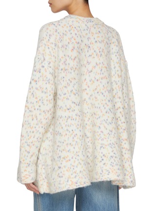 背面 - 点击放大 - LOEWE - Speckled Trapeze Cardigan
