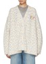 首图 - 点击放大 - LOEWE - Speckled Trapeze Cardigan