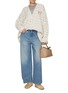模特儿示范图 - 点击放大 - LOEWE - Speckled Trapeze Cardigan