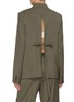 背面 - 点击放大 - LOEWE - Tie Back Single Breasted Wool Blazer