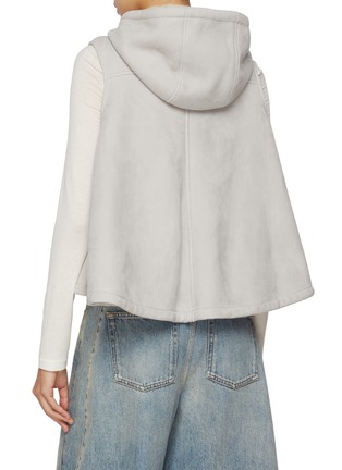 背面 - 点击放大 - LOEWE - Hooded Zip Up Shearling Vest