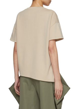 背面 - 点击放大 - LOEWE - Asymmetrical Embroidered T-shirt