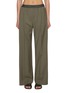 首图 - 点击放大 - LOEWE - Elasticated Waist Pleated Front Wool Pants