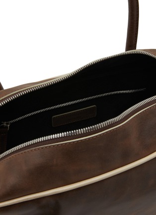 细节 - 点击放大 - MARGESHERWOOD - Soft Boston Leather Top Handle Bag