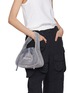 模特儿示范图 - 点击放大 - ALEXANDERWANG - Small Ryan Cotton Chenille Bag