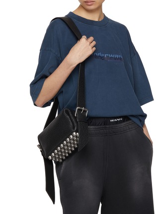 正面 -点击放大 - ALEXANDERWANG - Small Ricco Pebbled Leather Bag