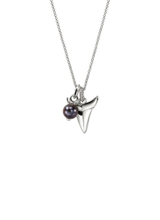 首图 - 点击放大 - JOHN HARDY - Modern Talisman Diamond Pearl Necklace — Size 16-18