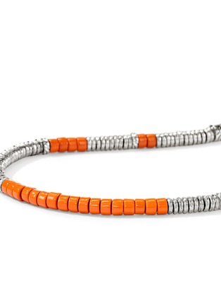 细节 - 点击放大 - JOHN HARDY - Heishi Sterling Silver Enamel Bracelet — Size UM