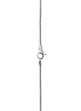 细节 - 点击放大 - JOHN HARDY - Modern Talisman Silver Turquoise Necklace — Size 24	