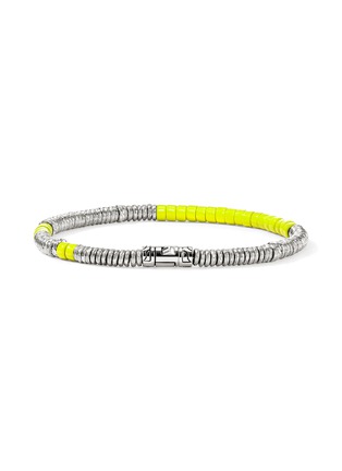 细节 - 点击放大 - JOHN HARDY - Heishi Sterling Silver Enamel Bracelet — Size UM