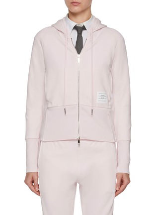 首图 - 点击放大 - THOM BROWNE - 拉链连帽卫衣