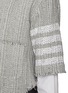  - THOM BROWNE - 须边花呢短款夹克
